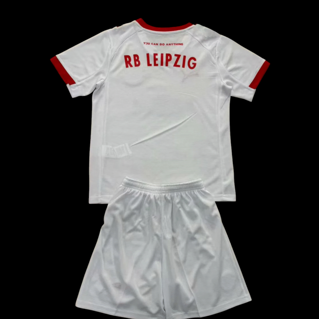 Maillot enfant RB Leipzig 25/26 version fan — vue dos