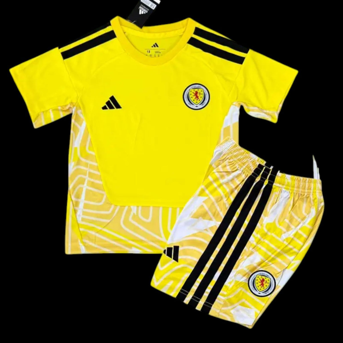 Maillot enfant Écosse 26/27 version fan — vue face