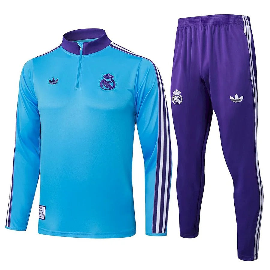 Survet Real Madrid Bleu & Mauve 25/26