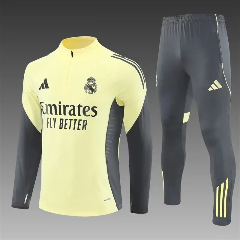 Survet Real Madrid Jaune & Gris 25/26