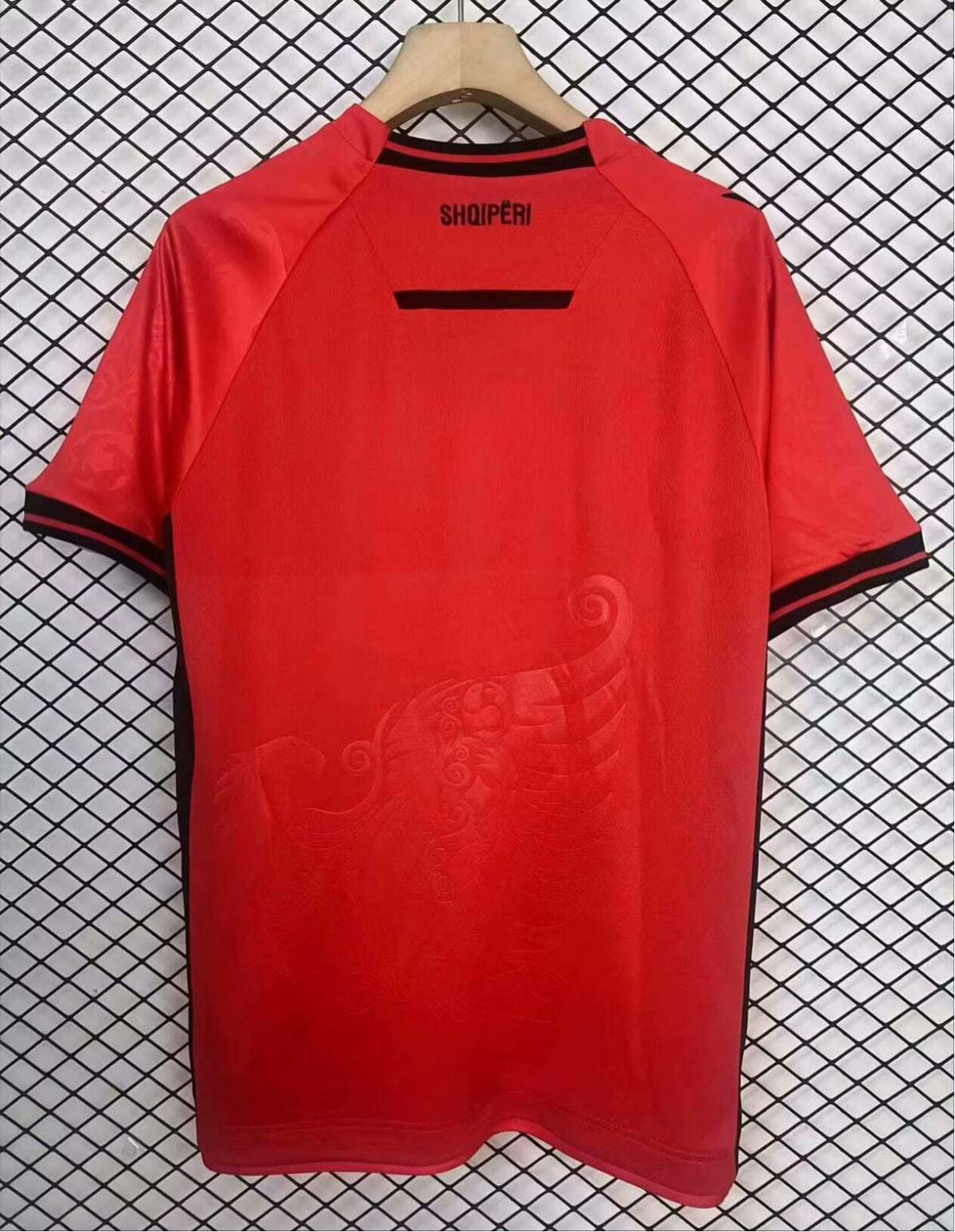 Maillot Albanie 25/26 version fan — vue dos