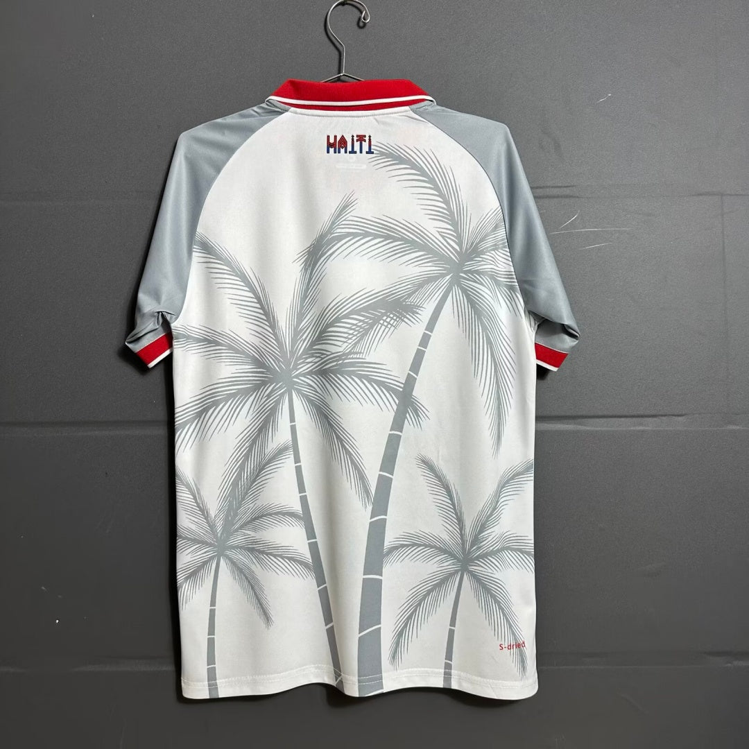 Maillot Haiti 2026 version fan — vue dos