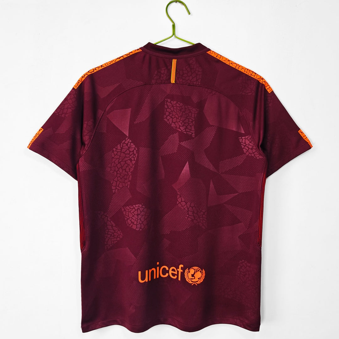 Maillot FC Barcelone 17/18 version fan — vue dos