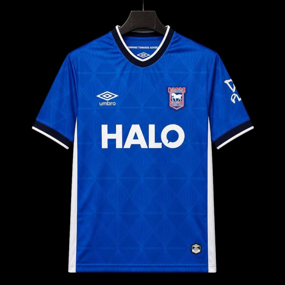 Maillot Ipswich Town 26/27 version fan — vue face