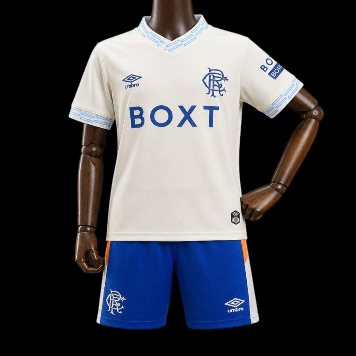 Maillot enfant Rangers FC 26/27 version fan — vue face