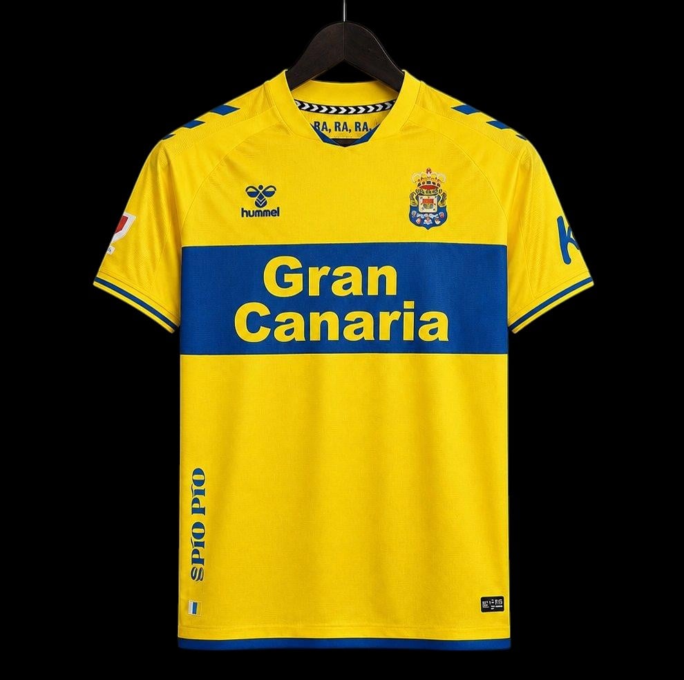 Maillot Las Palmas 26/27 version fan — vue face