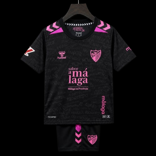 Maillot enfant Malaga 26/27 version fan — vue face
