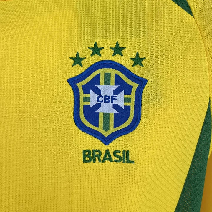Brésil Domicile Rétro 2002