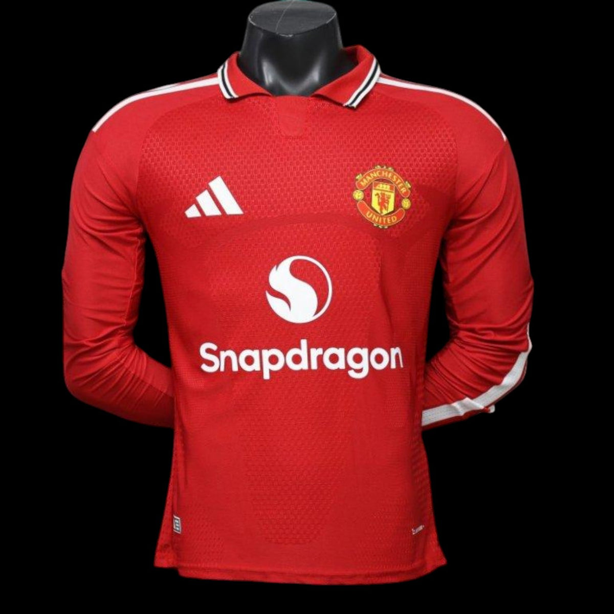 Maillot manches longues Manchester United 26/27 version joueur — vue face
