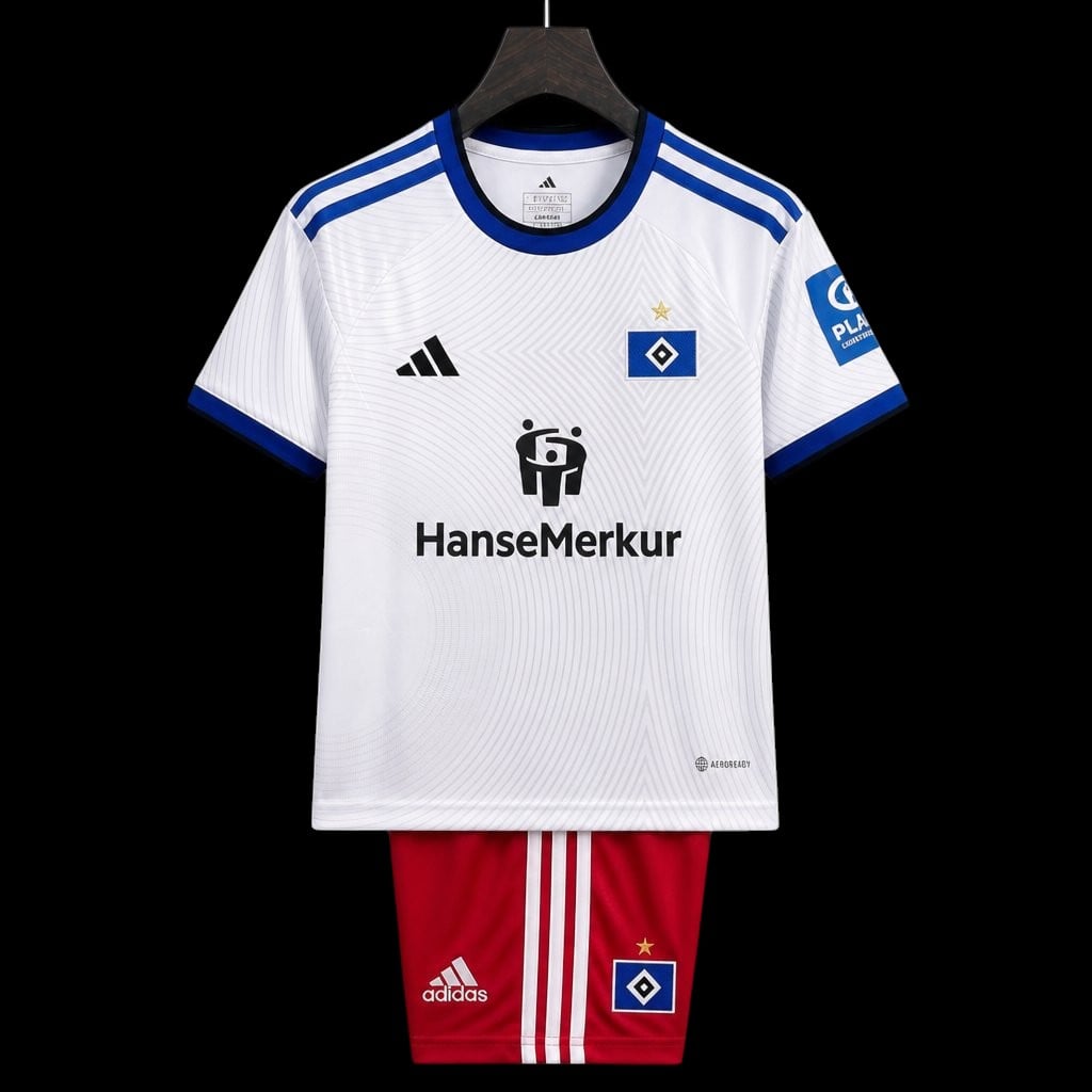 Maillot enfant Hambourg 26/27 version fan — vue face