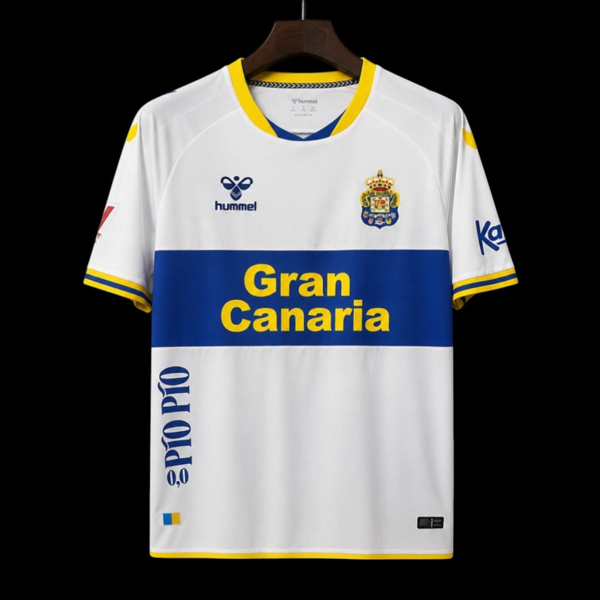 Maillot Las Palmas 26/27 version fan — vue face
