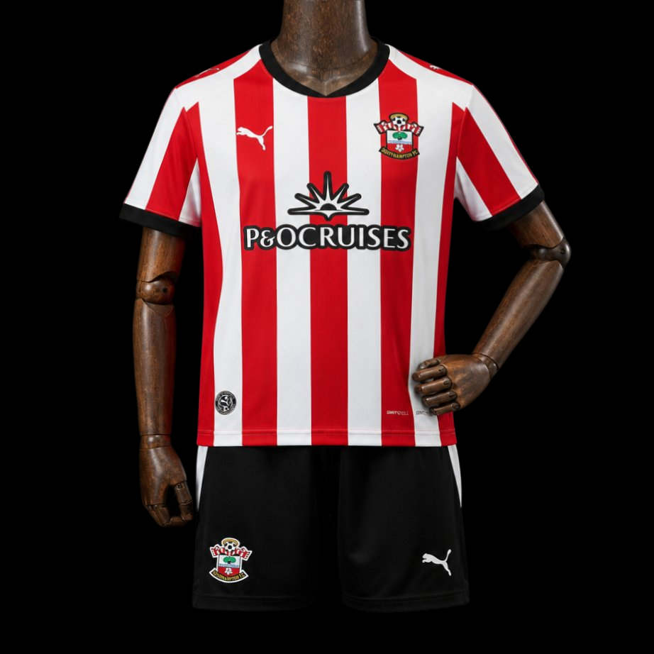 Maillot enfant Southampton 26/27 version fan — vue face