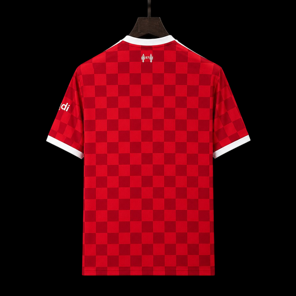 Maillot Liverpool 27/28 version fan — vue dos
