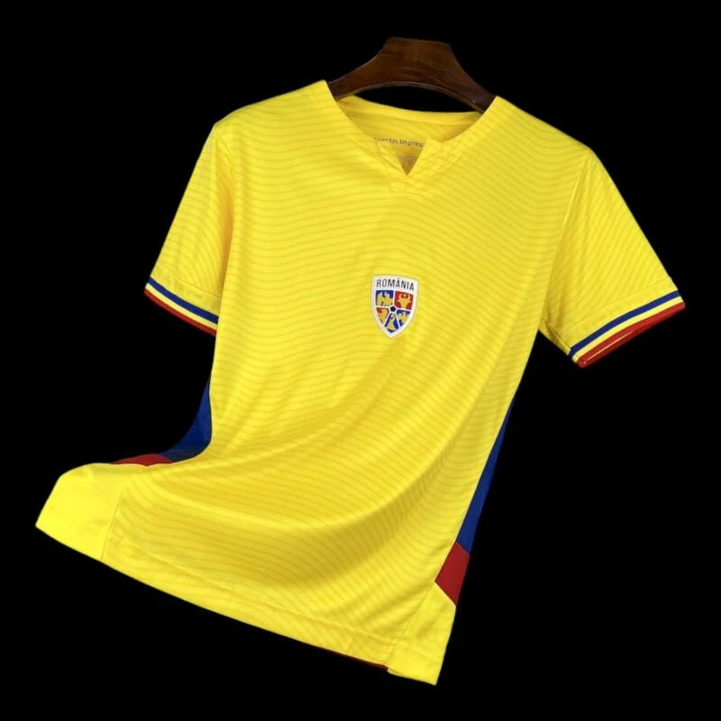 Maillot Roumanie 25/26 version fan — vue face