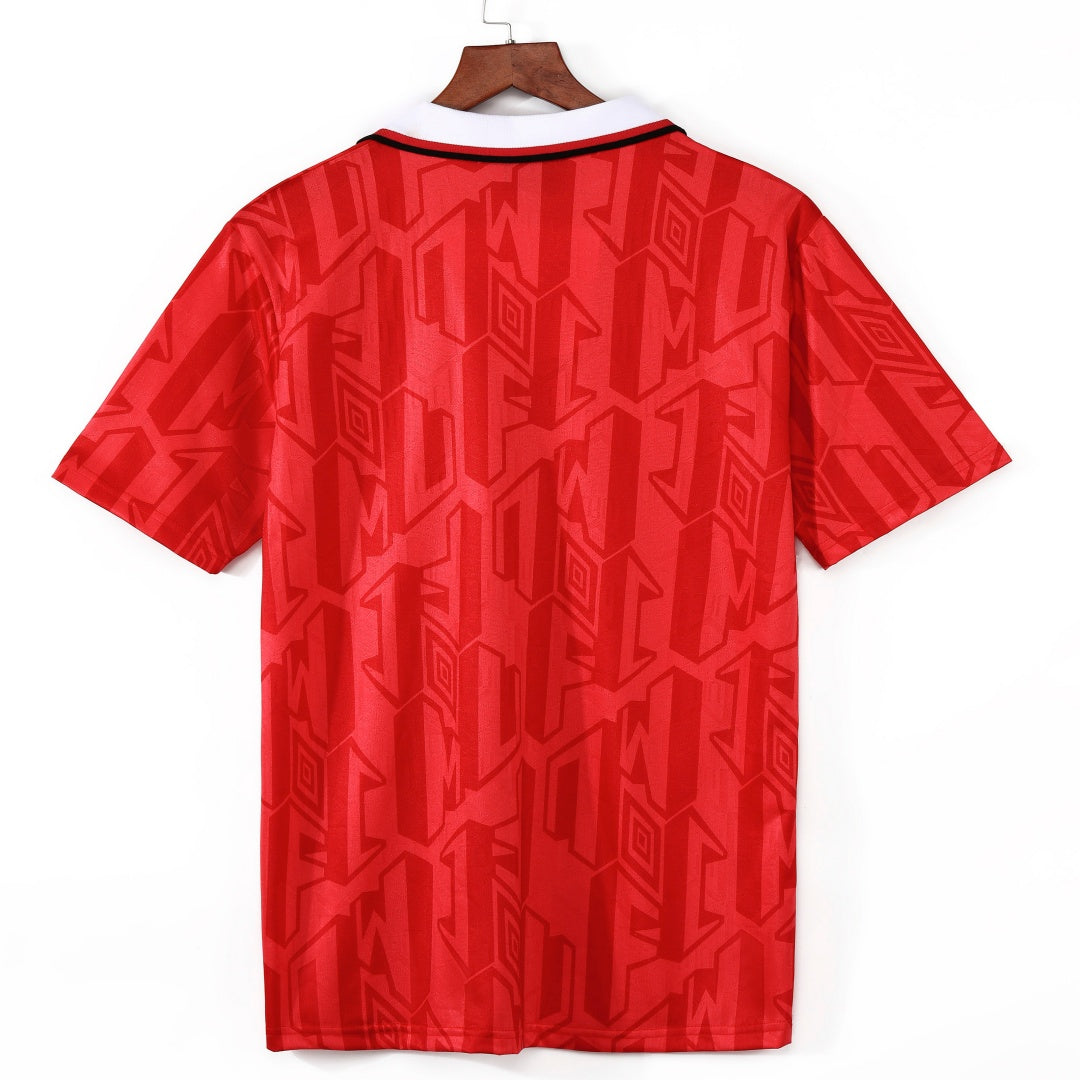Maillot Manchester United 1992 version fan — vue dos