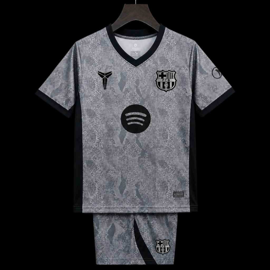 Maillot enfant FC Barcelone 26/27 version fan — vue face