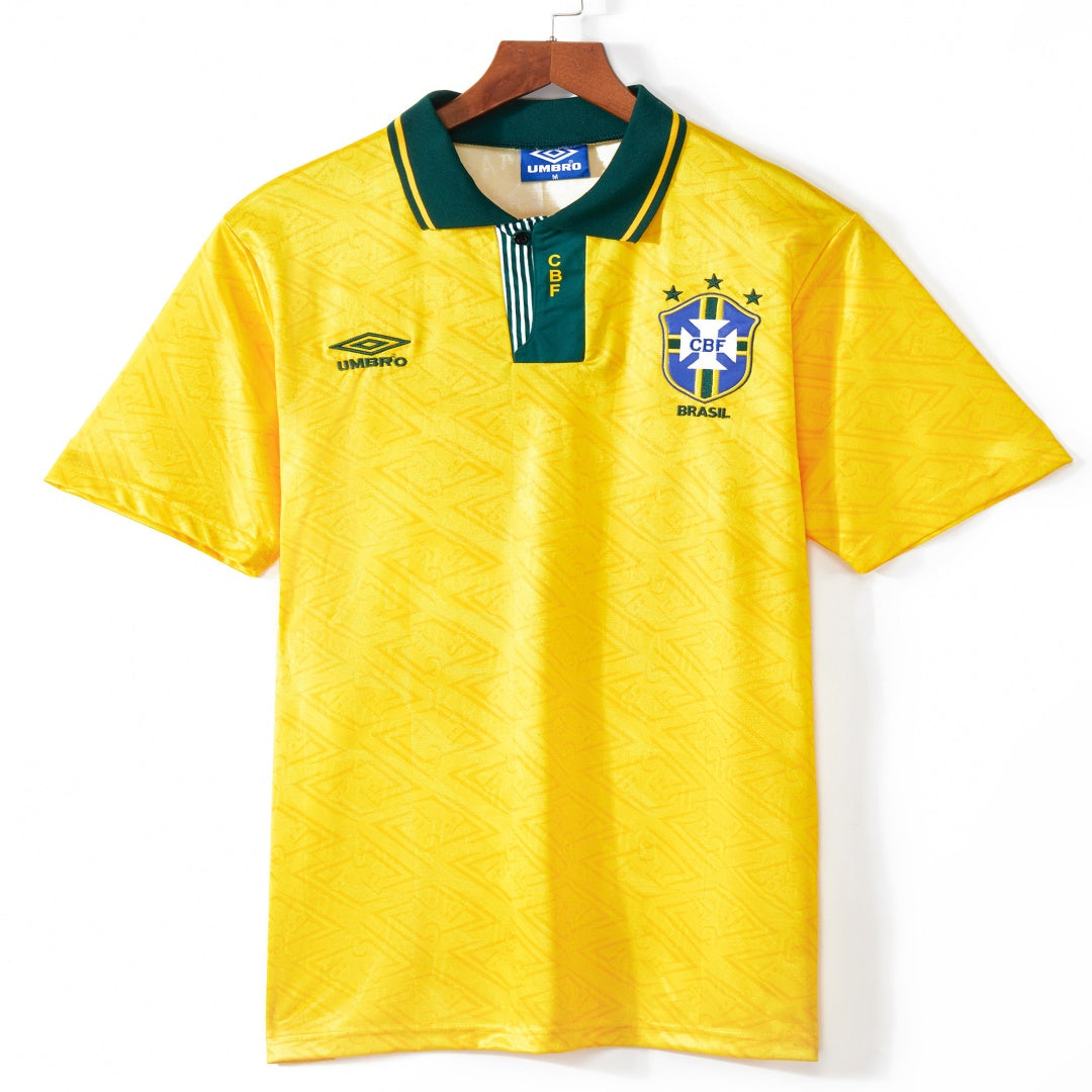 Maillot Brésil 1993 version fan — vue face