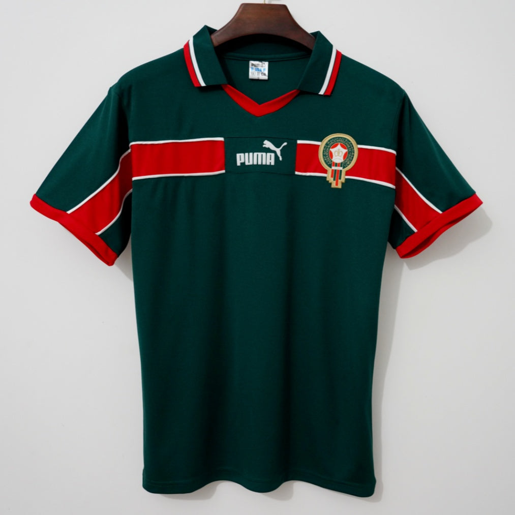 Maillot Maroc 1998 version fan — vue face