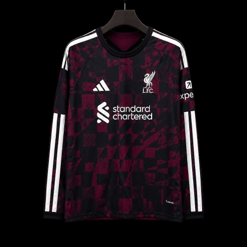 Maillot manches longues Liverpool 26/27 version fan — vue face