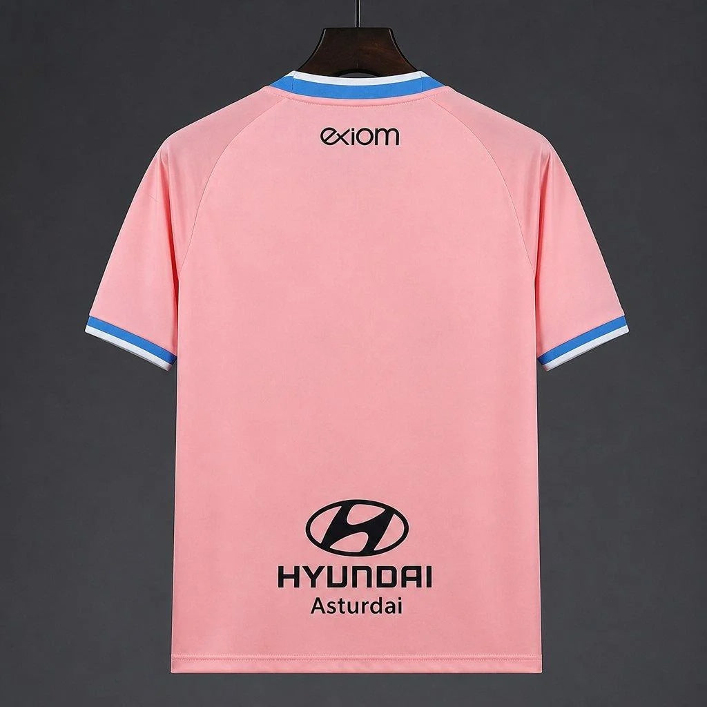 Maillot Real Oviedo 26/27 version fan — vue dos