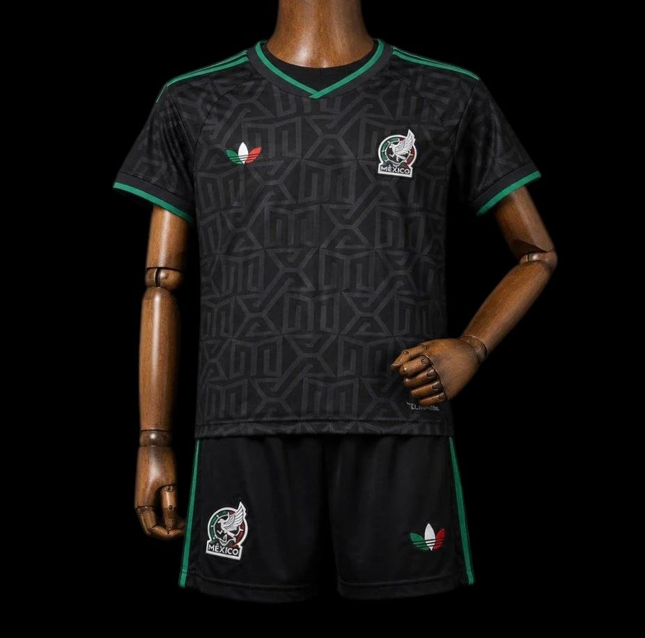 Maillot enfant Mexique 26/27 version fan — vue face