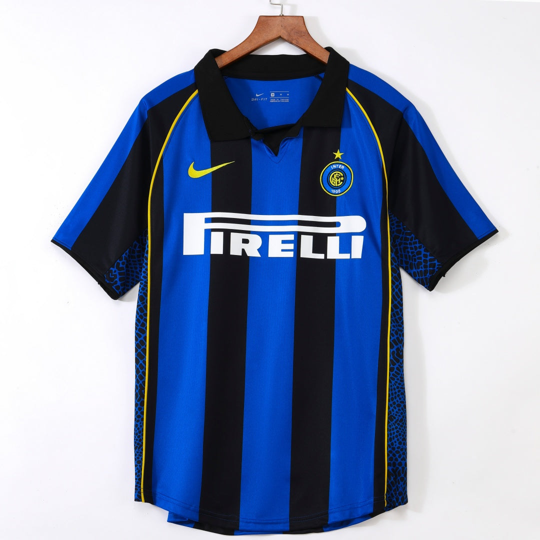 Maillot Inter Milan 01/02 version fan — vue face