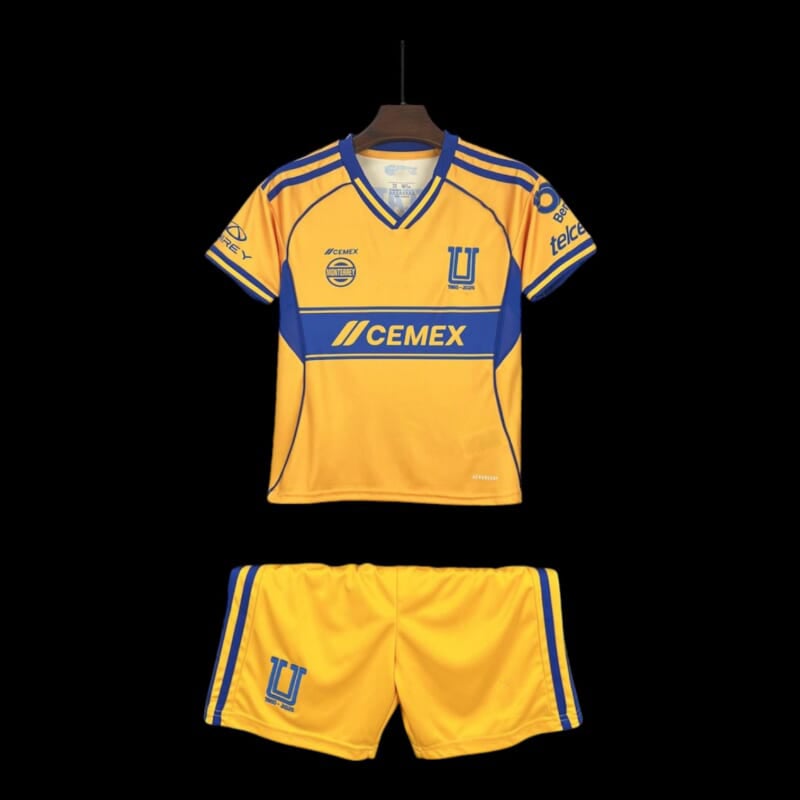 Maillot enfant Tigres Uanl 25/26 version fan — vue face