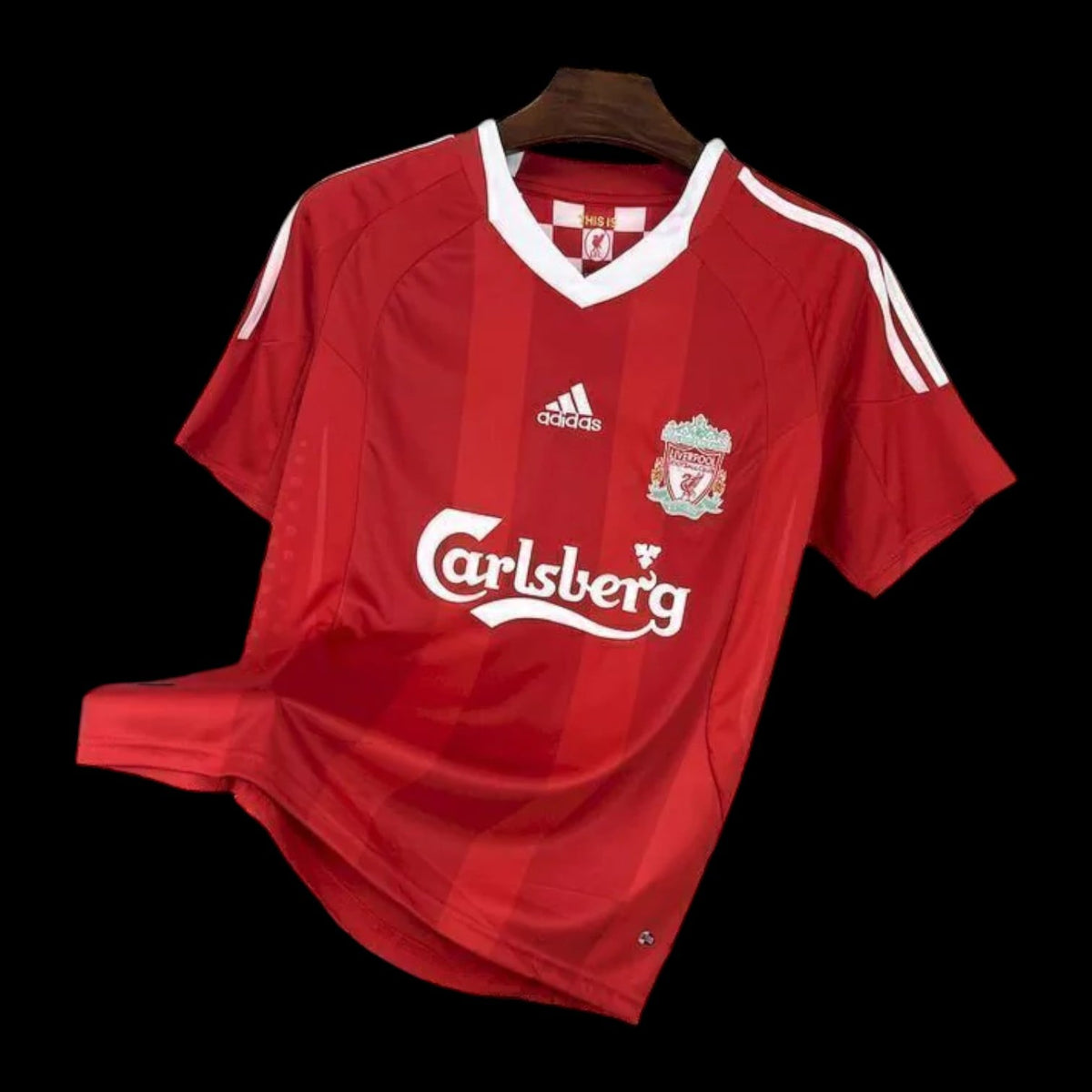 Maillot Liverpool 08/10 version fan — vue face