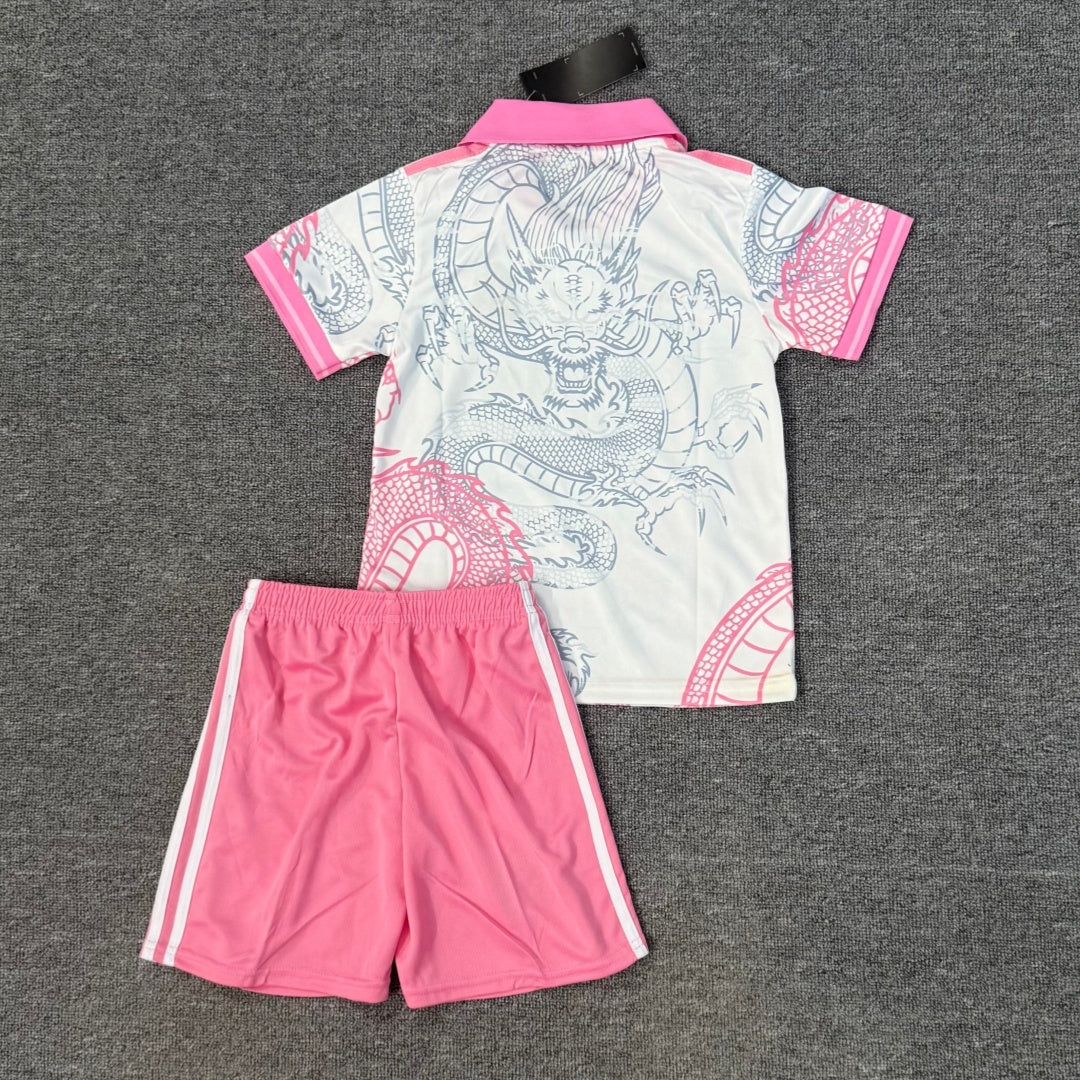 Polo Real Madrid 25/26 version fan — vue dos