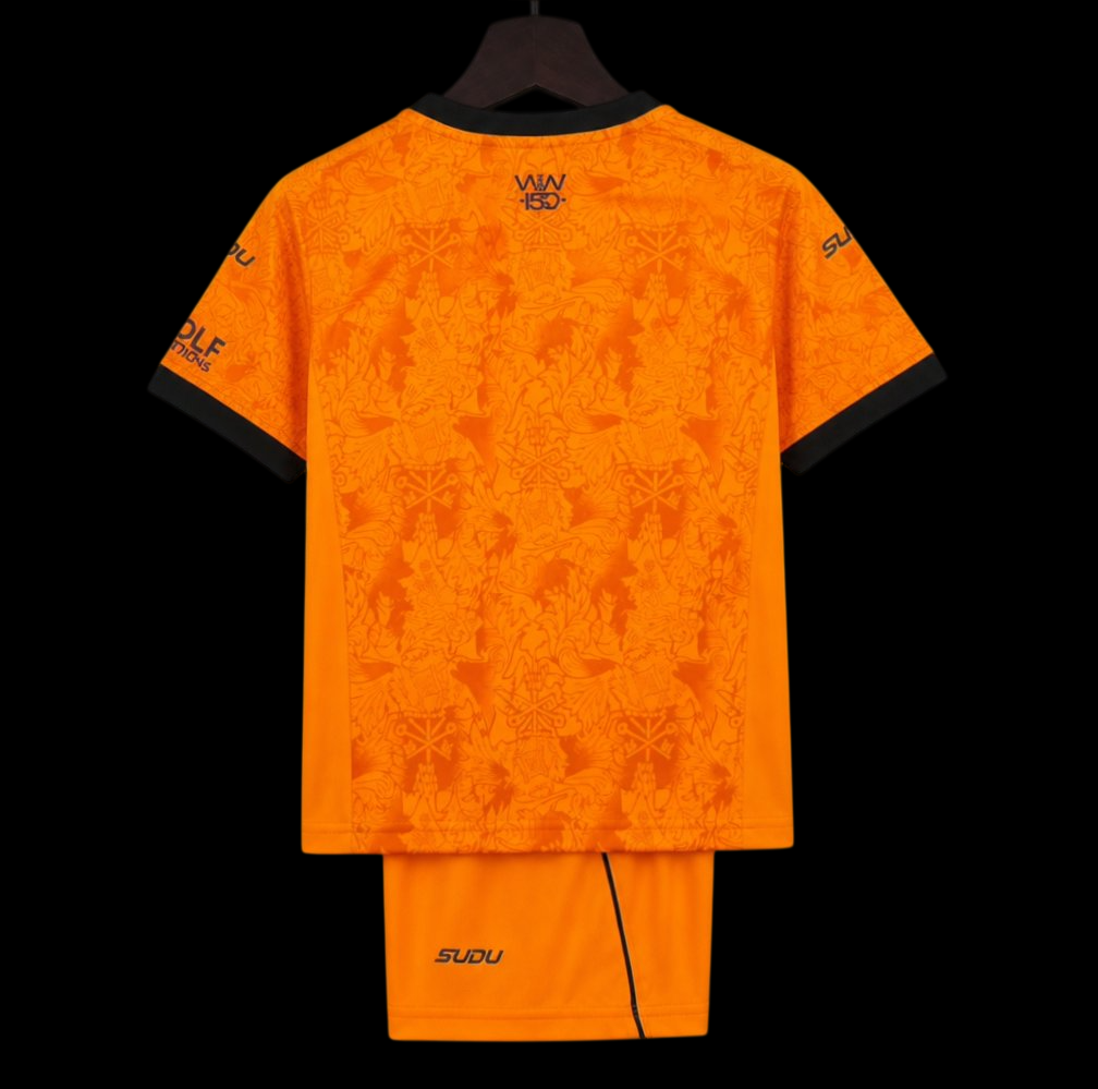 Maillot enfant Wolverhampton 26/27 version fan — vue dos