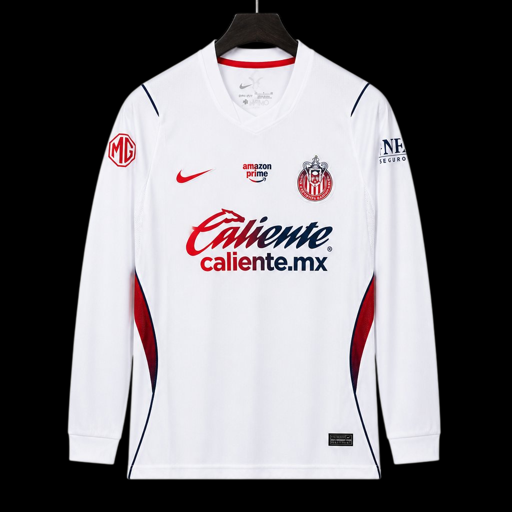 Maillot manches longues Chivas 26/27 version fan — vue face