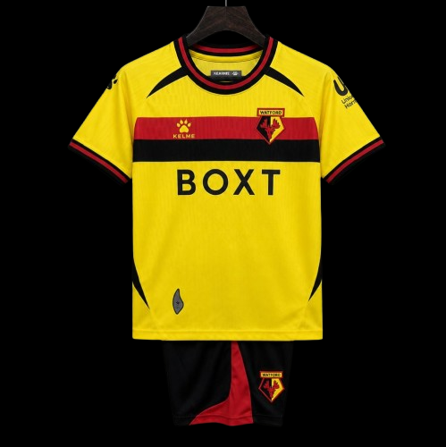 Maillot enfant Watford 26/27 version fan — vue face