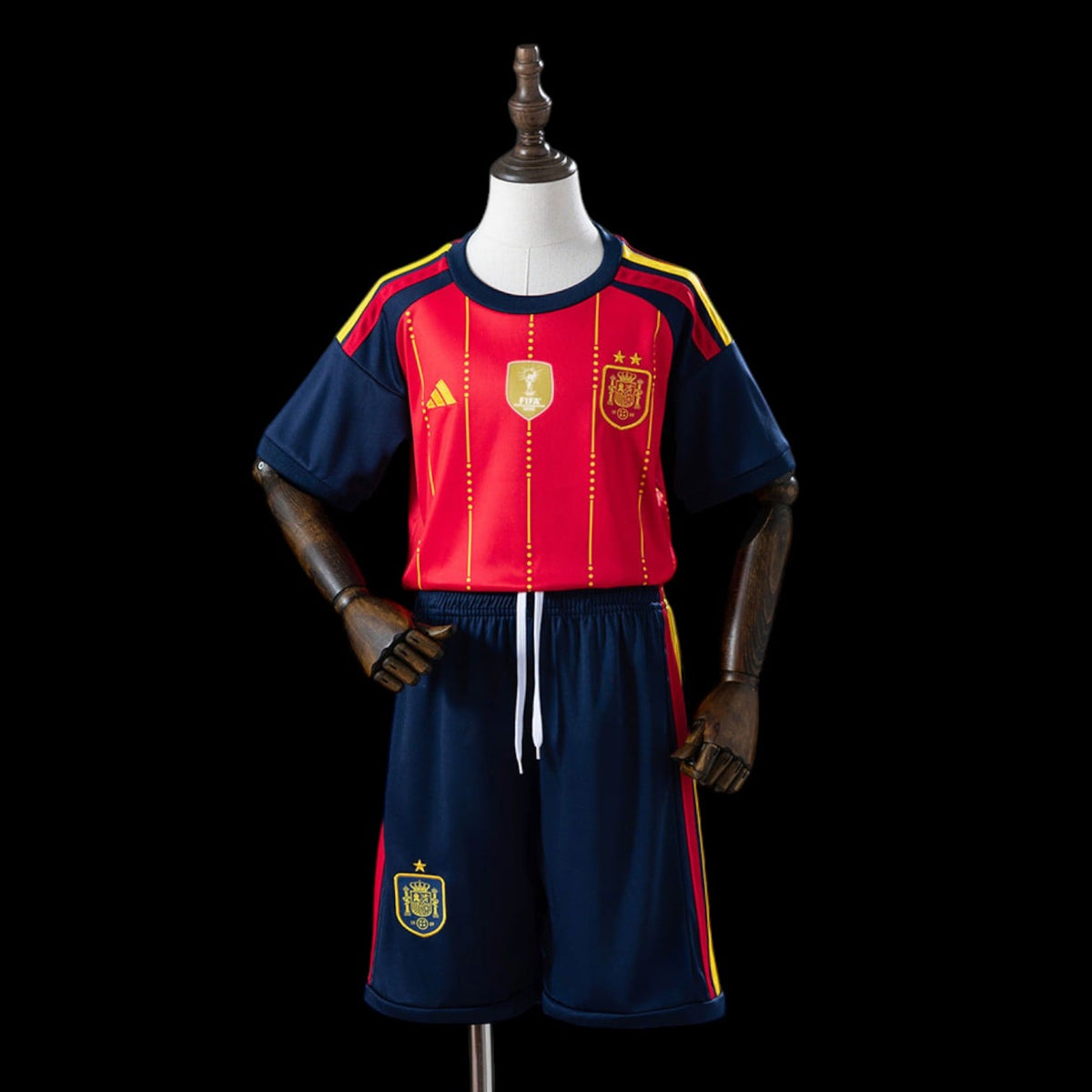 Maillot enfant Espagne 26/27 version fan — vue face