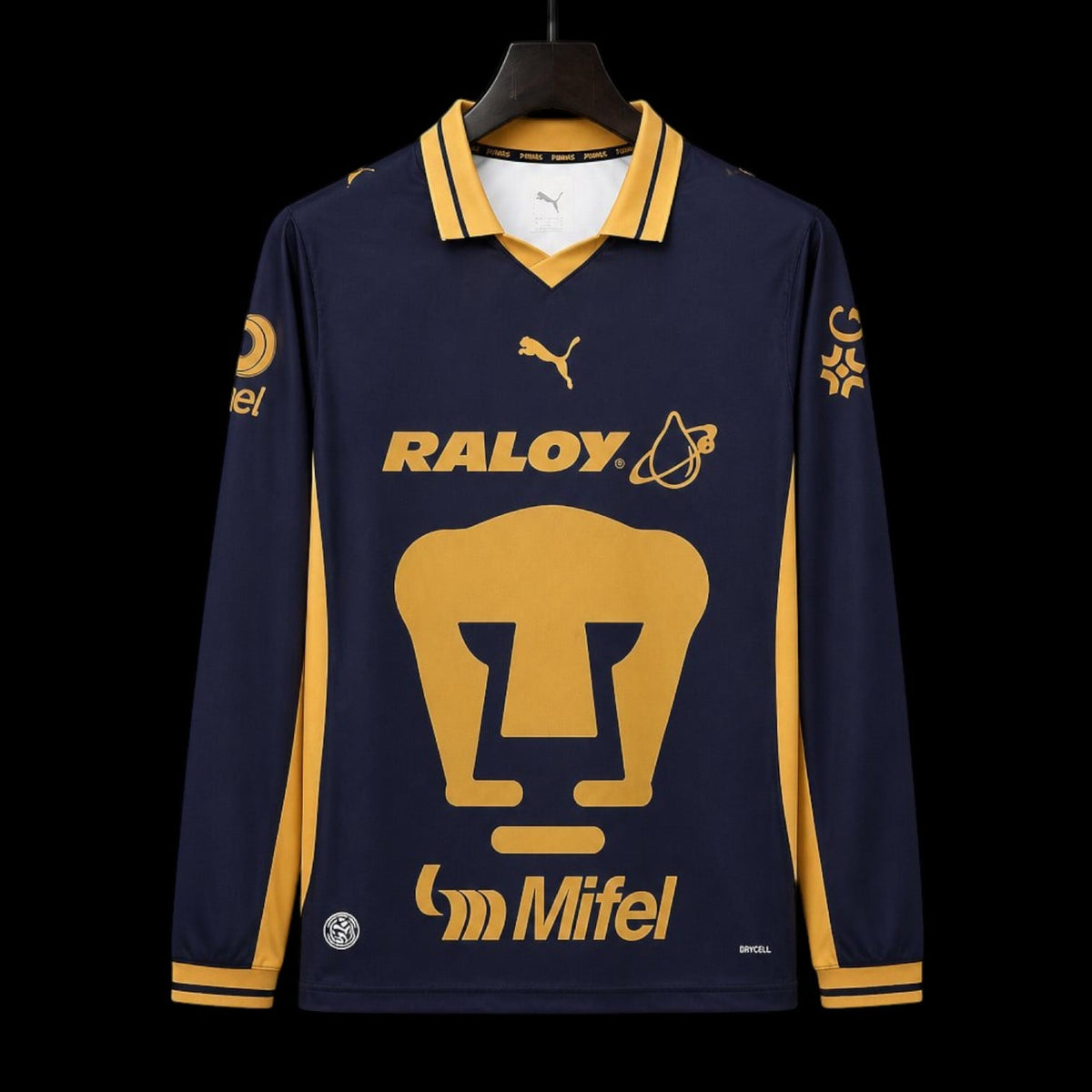 Maillot manches longues Pumas UNAM 26/27 version fan — vue face