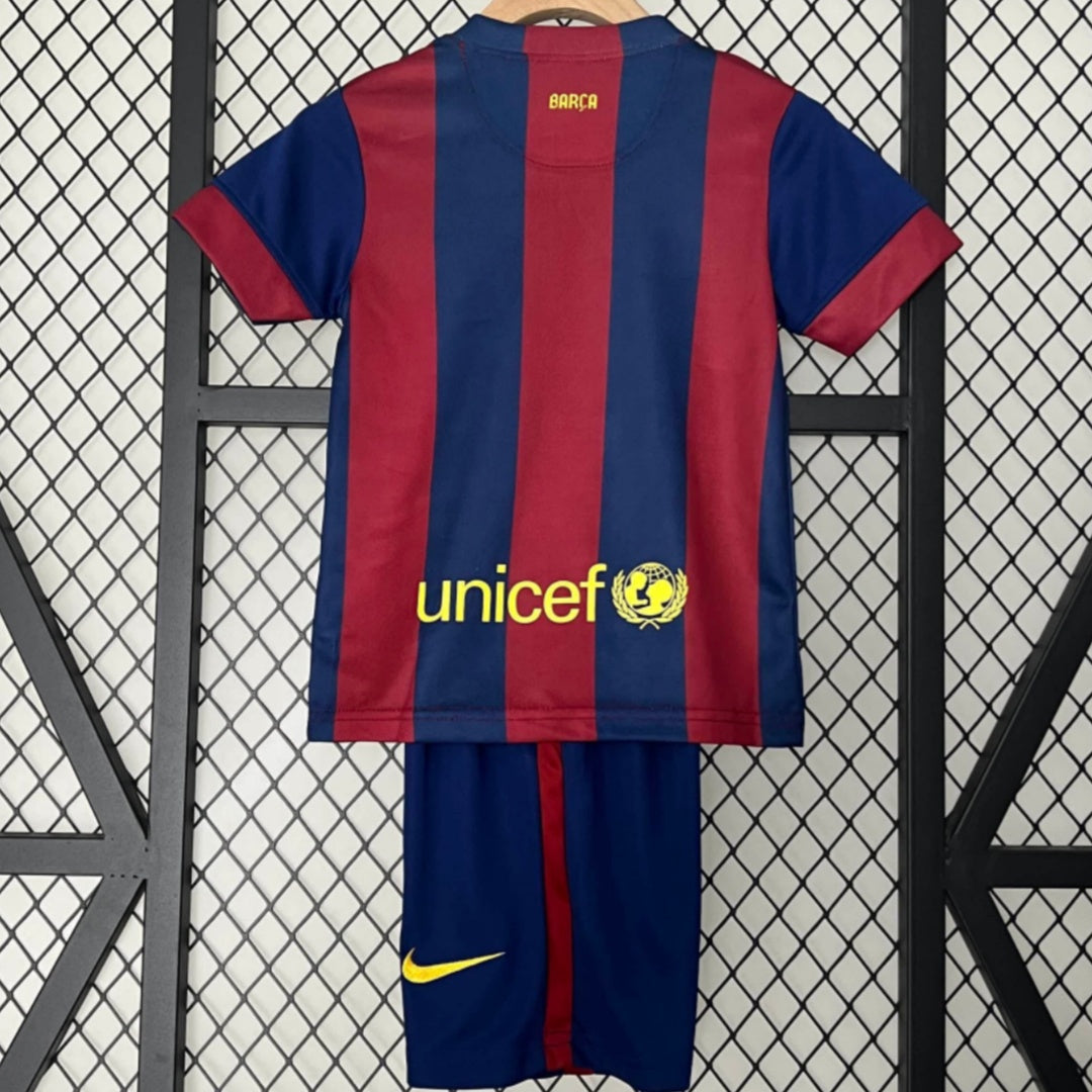Ensemble enfant FC Barcelone 14/15 version fan — vue dos