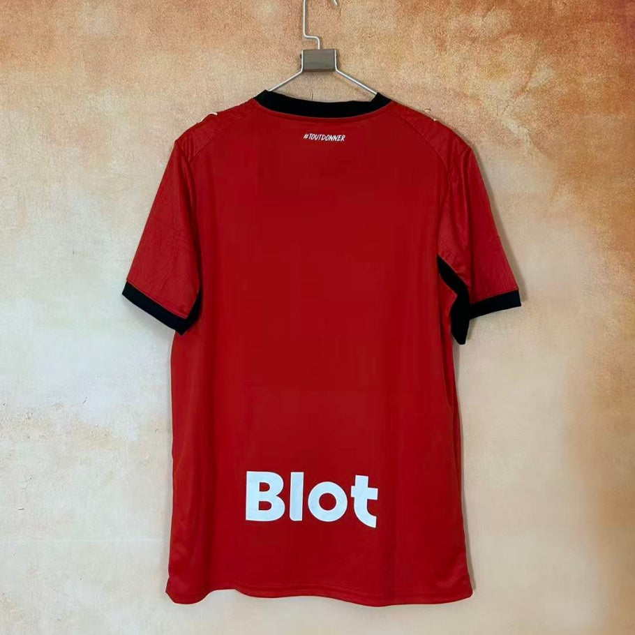 Maillot Rennes 25/26 version fan — vue dos