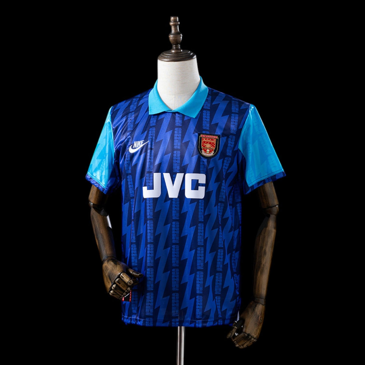 Maillot Arsenal 94/95 version fan — vue face