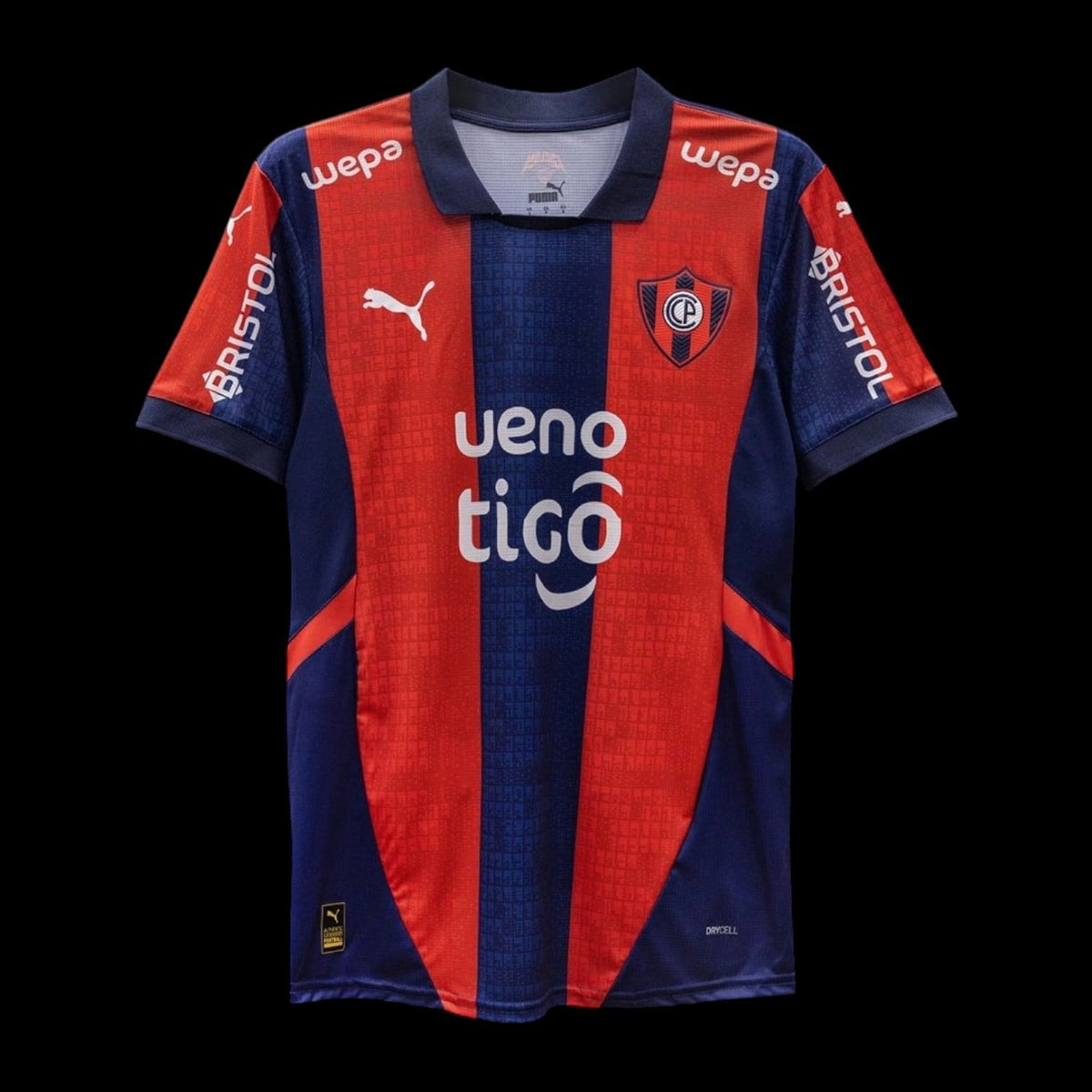 Maillot Cerro Porteño 25/26 version fan — vue face