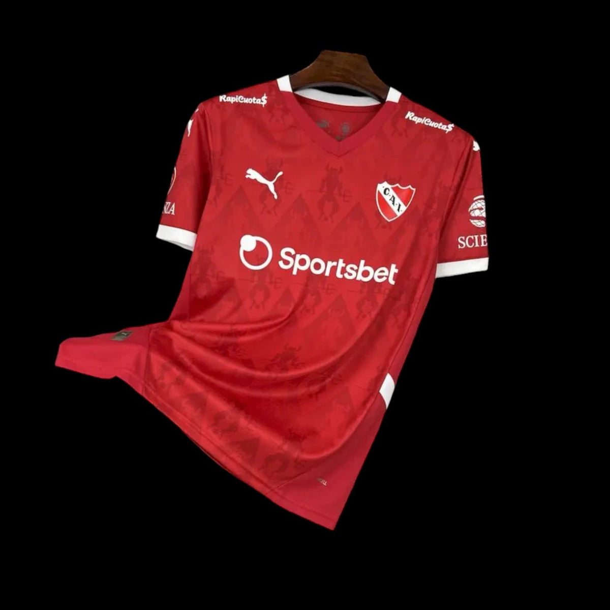 Maillot Club Atlético Independiente 25/26 version fan — vue face