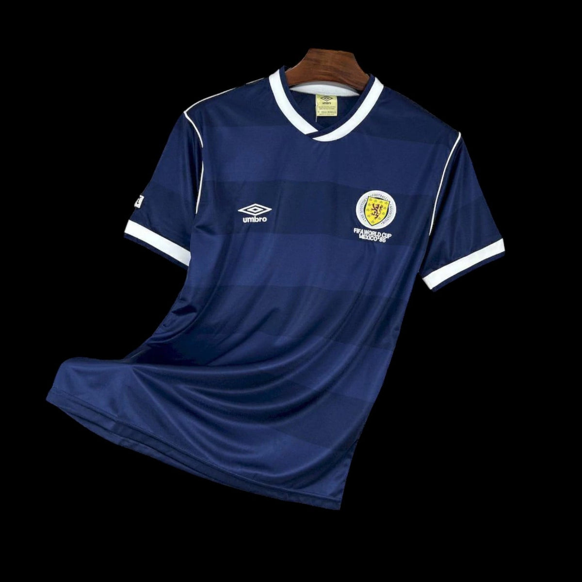 Maillot Écosse 87/88 version fan — vue face