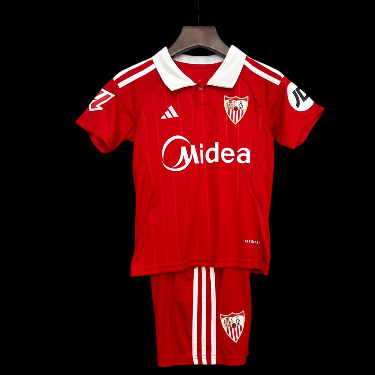 Maillot enfant Séville 25/26 version fan — vue face