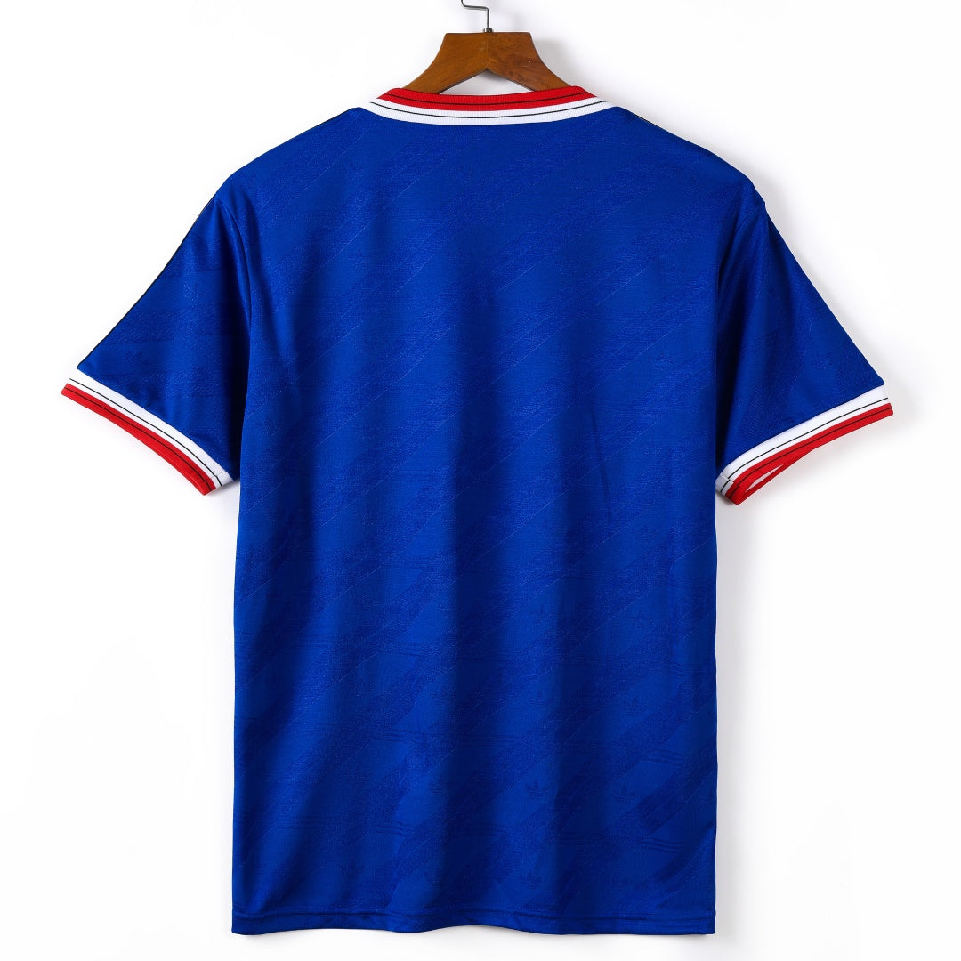 Maillot Manchester United 1986 version fan — vue dos