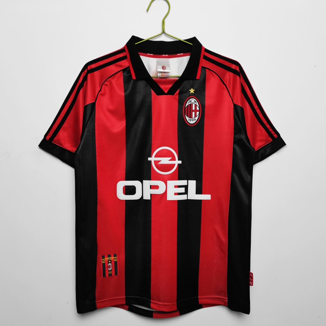 Maillot Milan AC 98/99 version fan — vue face