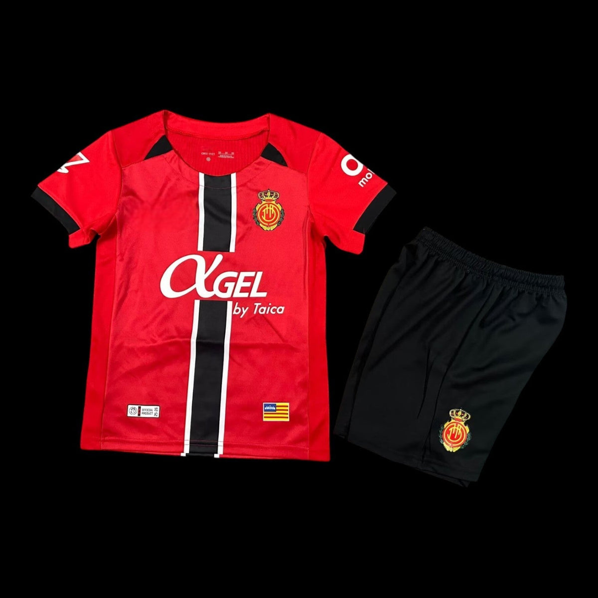 Maillot enfant Mallorca 25/26 version fan — vue face