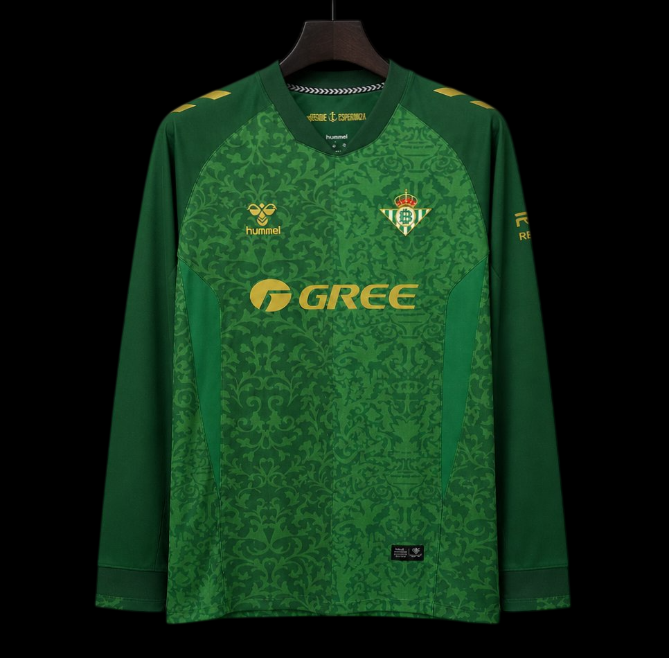 Maillot manches longues Betis Séville 26/27 version fan — vue face