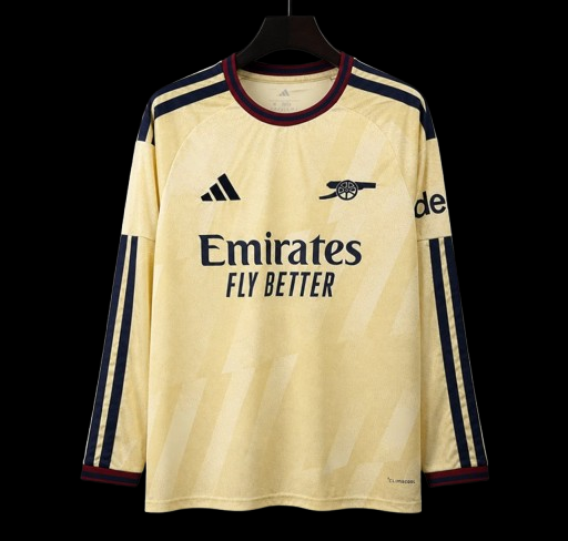 Maillot manches longues Arsenal 26/27 version fan — vue face