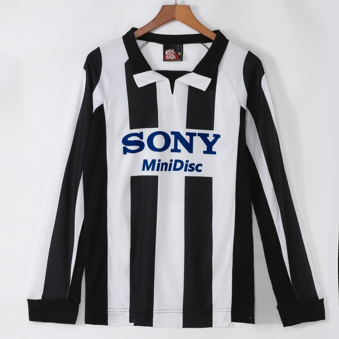 Maillot manches longues Juventus 1997 version fan — vue face