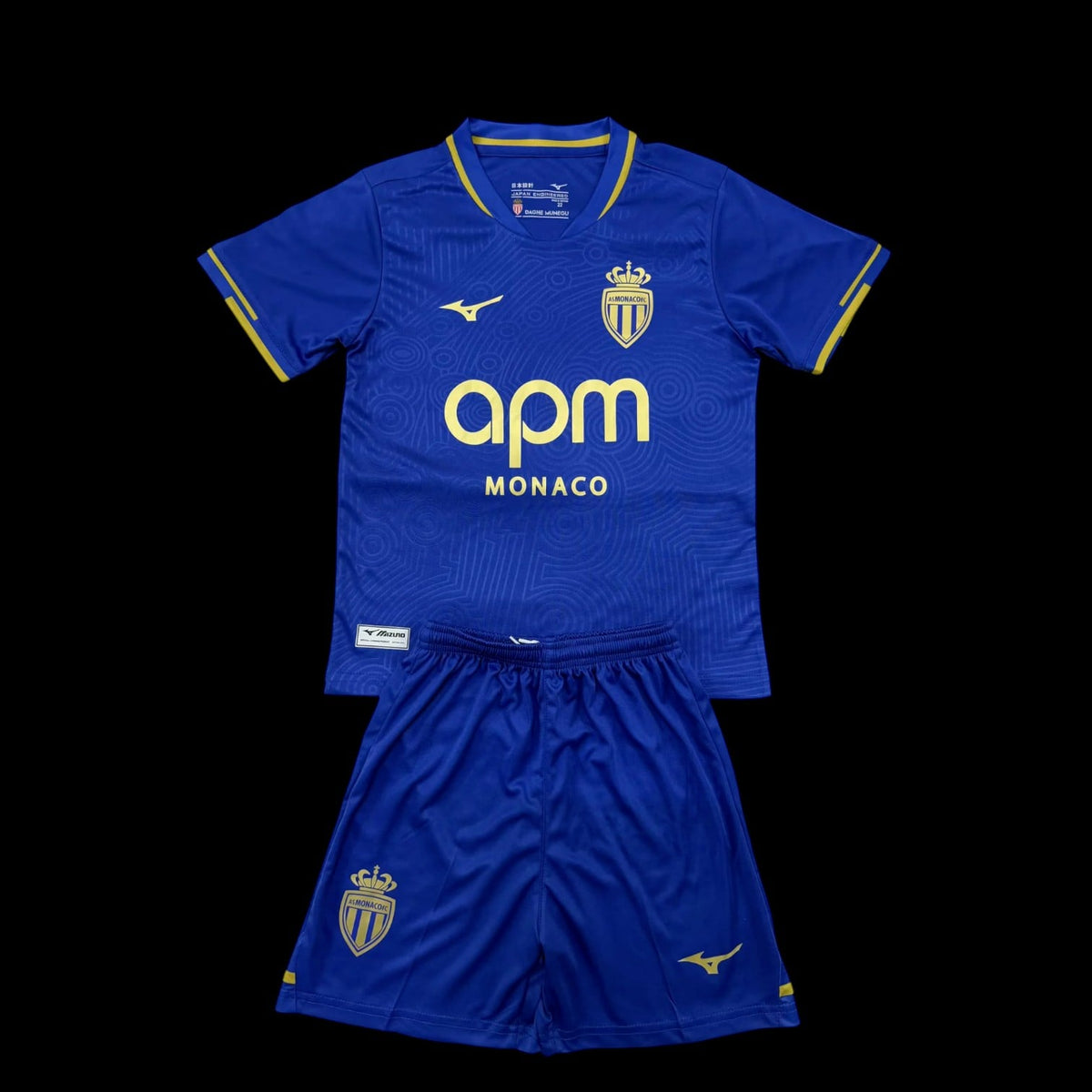 Maillot enfant Monaco 25/26 version fan — vue face
