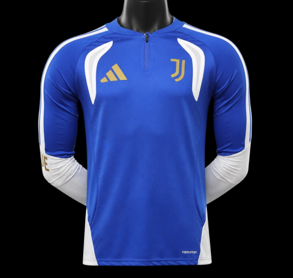Maillot manches longues Juventus 26/27 version joueur — vue face