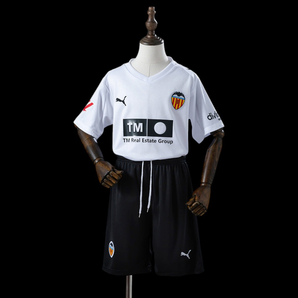 Maillot enfant Valence 25/26 version fan — vue face